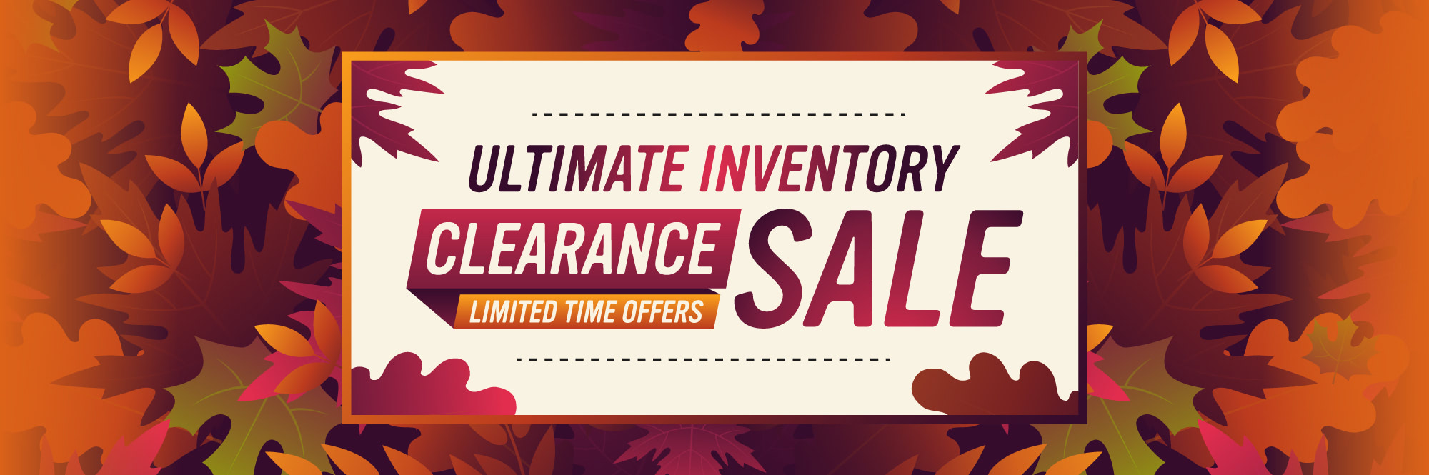 Closeout Sale