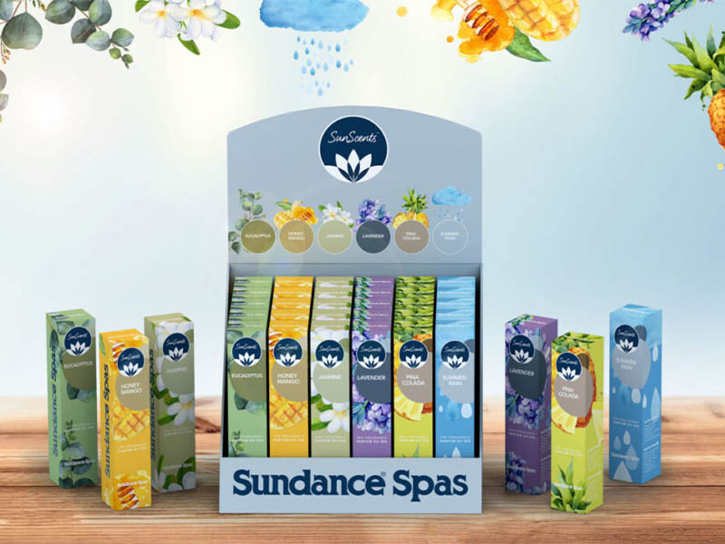 sundance sunscents display