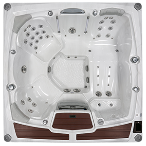 Maintaining a hot tub - here is what the inside looks like