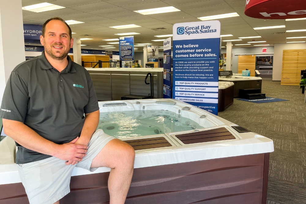 Jamie Burson | What to Look For in a Hot Tub Dealer | Great Bay Spa & Sauna