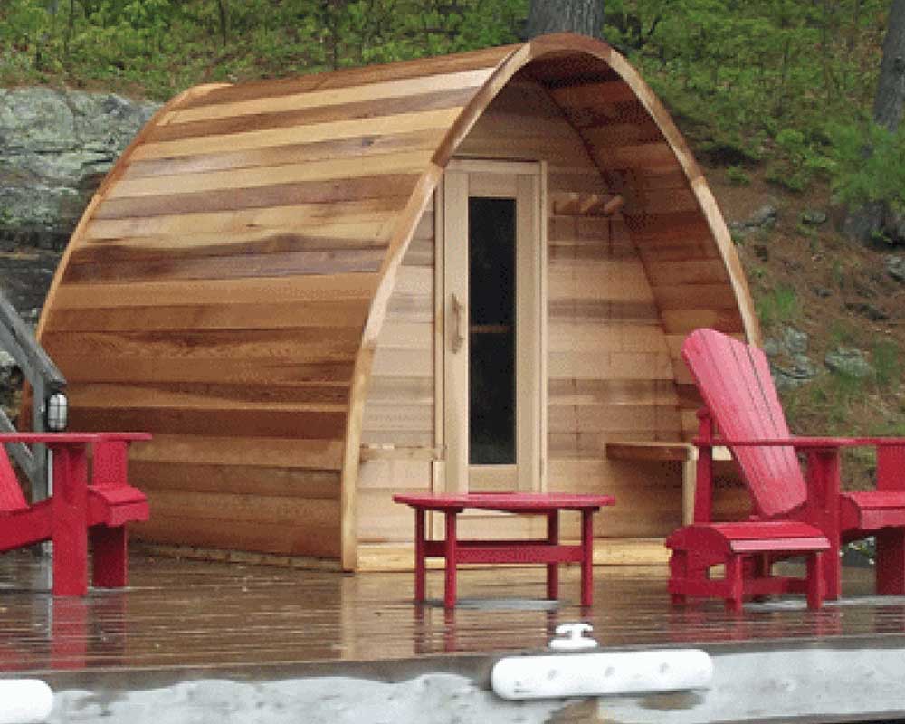 Cedar POD Sauna