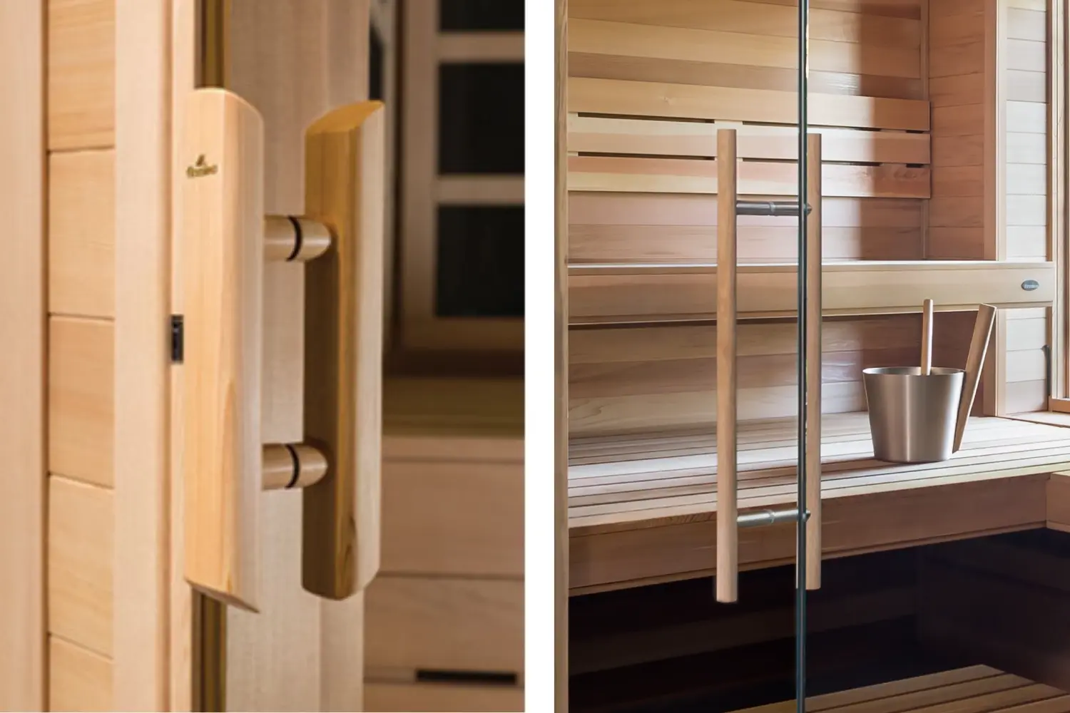 Sauna Door Handle Options